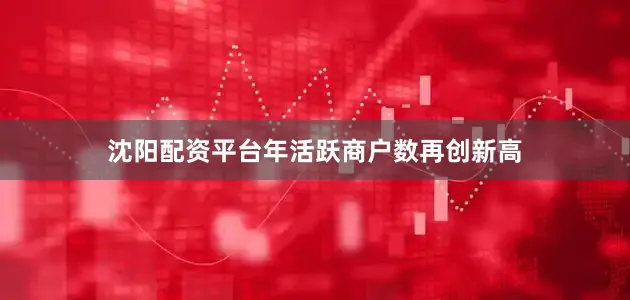 沈阳配资平台年活跃商户数再创新高